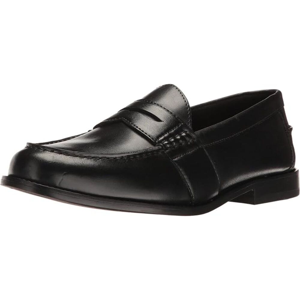 Nunn Bush Noah Beef Roll Black Men's Penny Loafers SZ 10.5 W NEW
